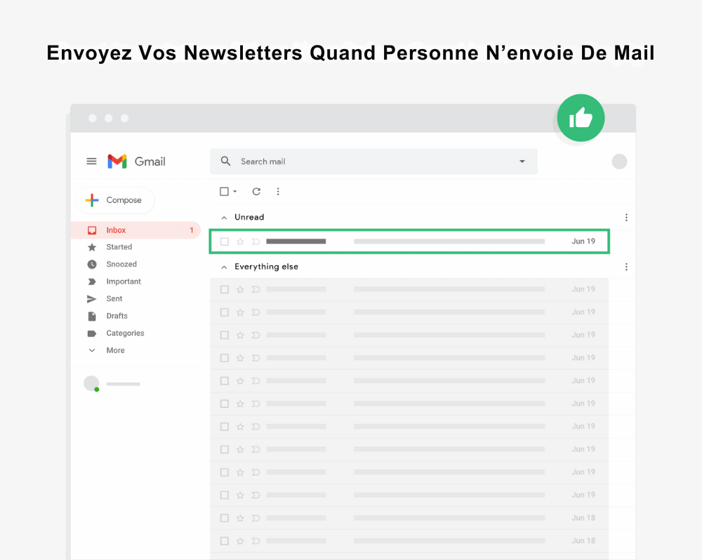 envoyer des newsletter