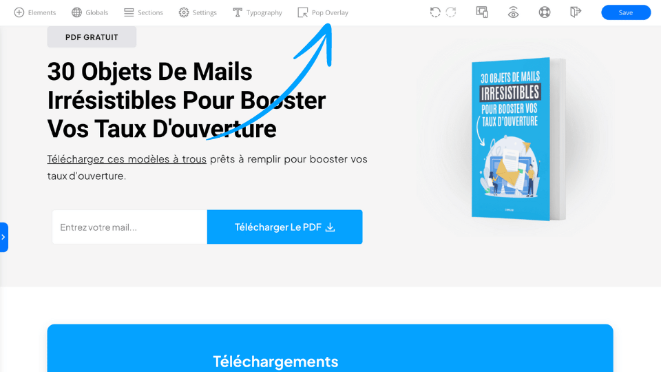 créer une popup wordpress